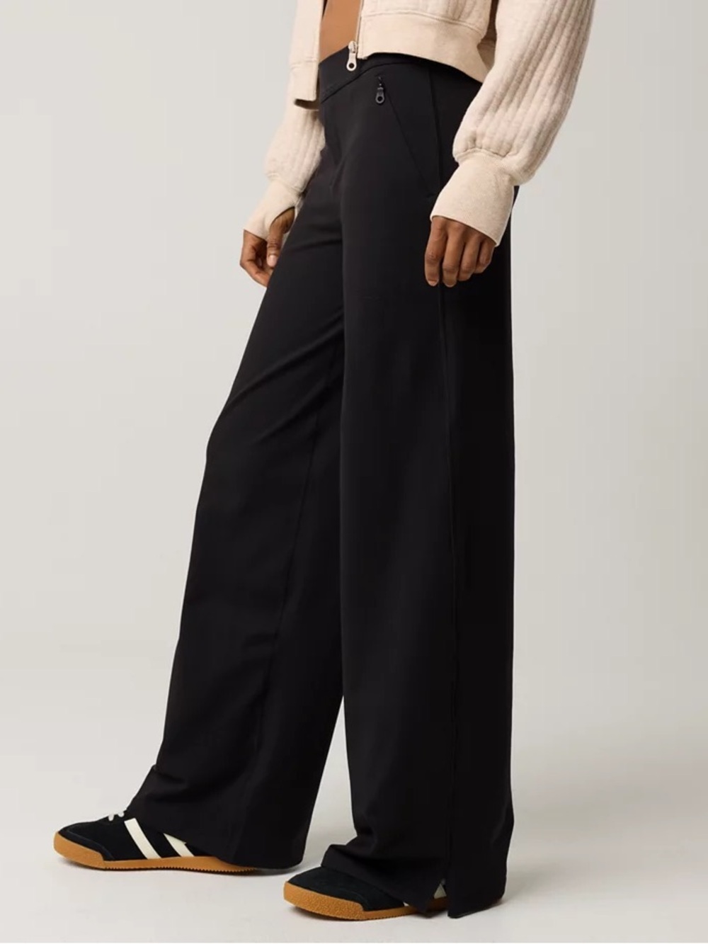 Aerie Offline The Hugger Wide Leg Trouser Womens Size L
